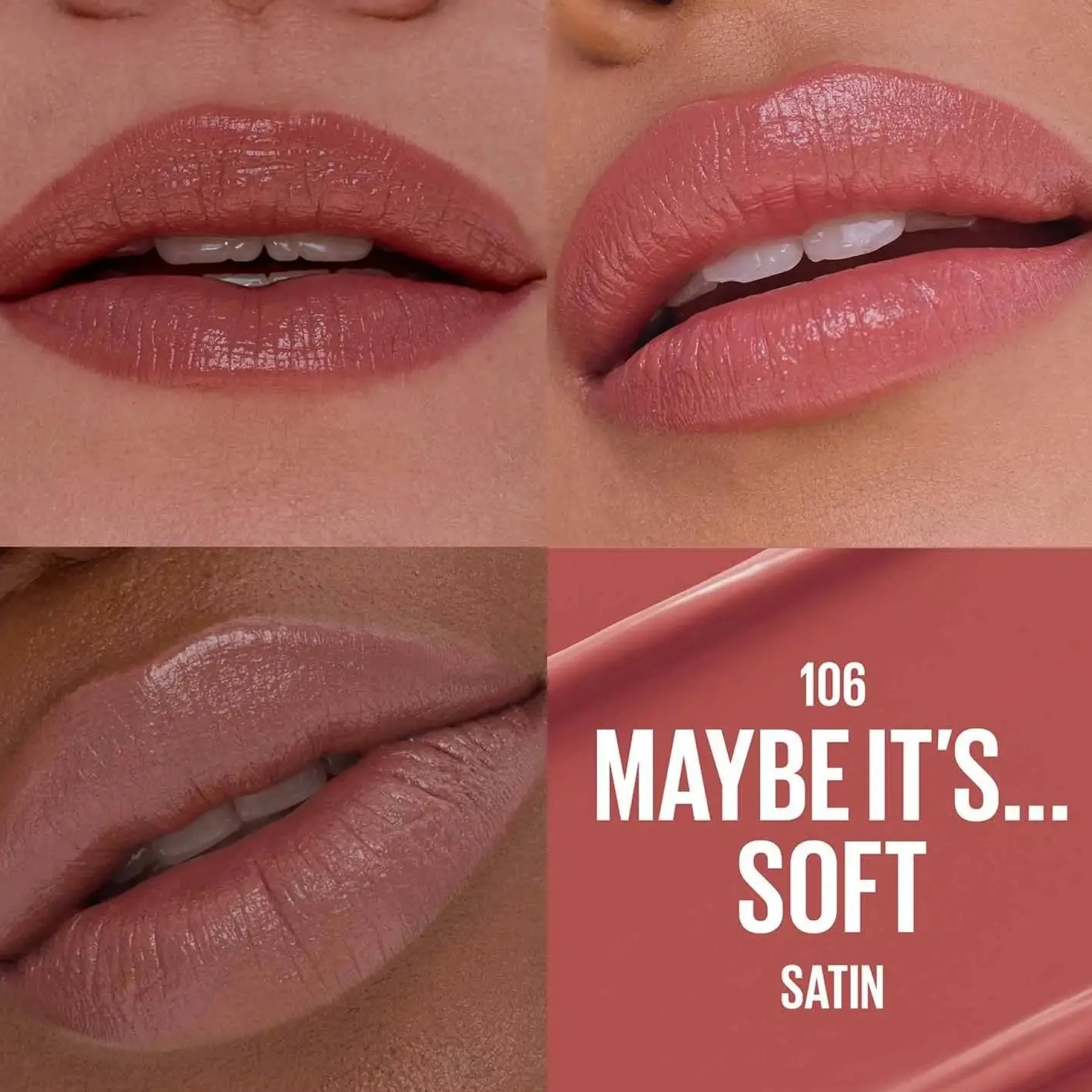 Outlet Maybe It's Serum Lipstick 106 Maybe It's Soft Lippenstift