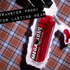 Clearance Mega Inky Lip Color Red Revival Lipgloss|Veganer Lipgloss