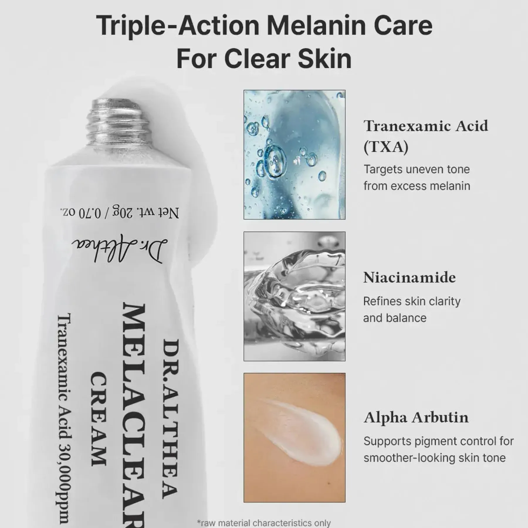 Clearance Melaclear Cream Feuchtigkeitscremes|Hauptzutat