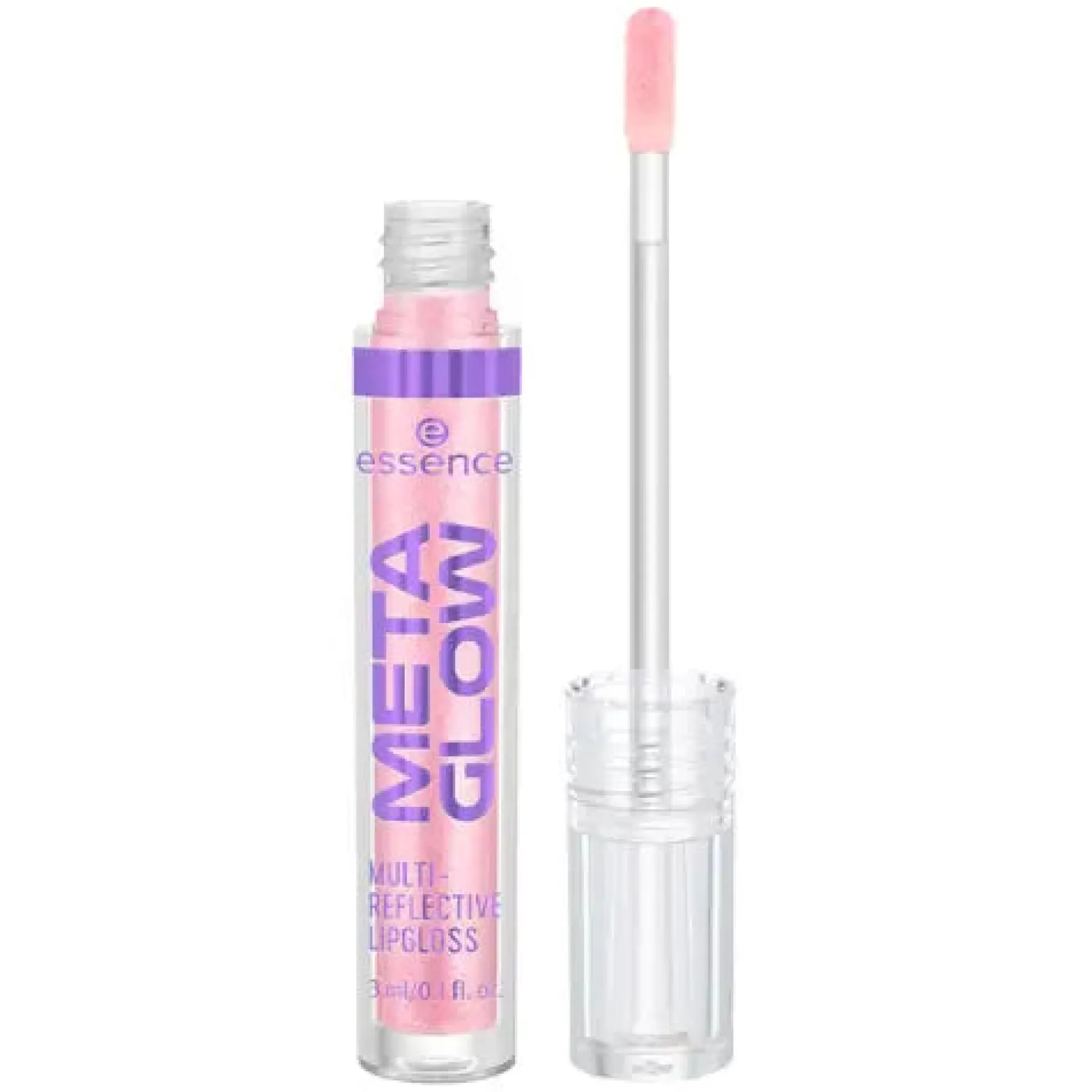 Clearance Meta Glow Multi Reflective Lipgloss 02 Digital Pink Lipgloss|Veganer Lipgloss