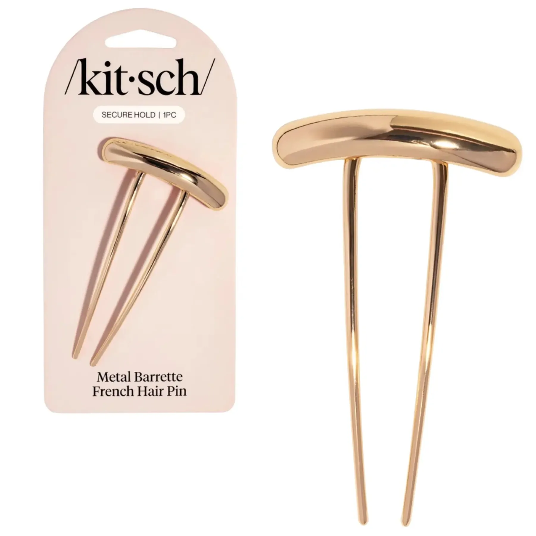 Sale Metal Barette French Hair Pin Gold Haarspangen & -Clips