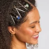 Metal Cloud & Gem Pins Set Garden Bouquet Haarpflege-Routinen & Sets|Haarspangen & -Clips