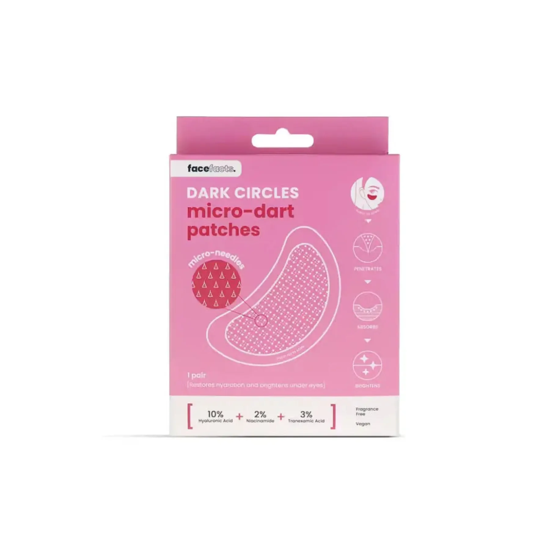 Online Micro-Dart Patches Dark Circles Hauptzutat|Vegan Pflege
