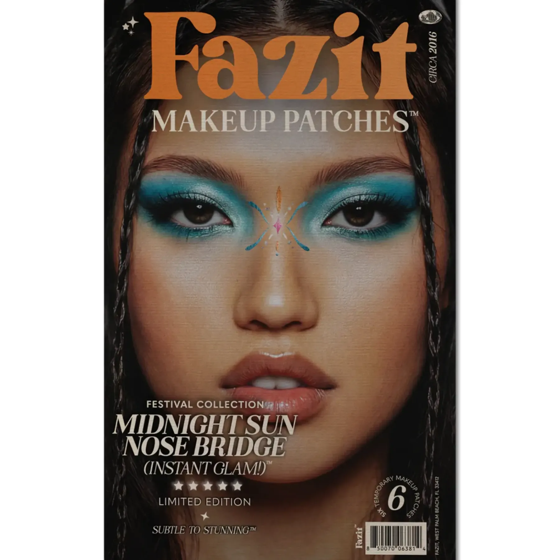 Online Midnight Sun Nose Bridge Face Jewels