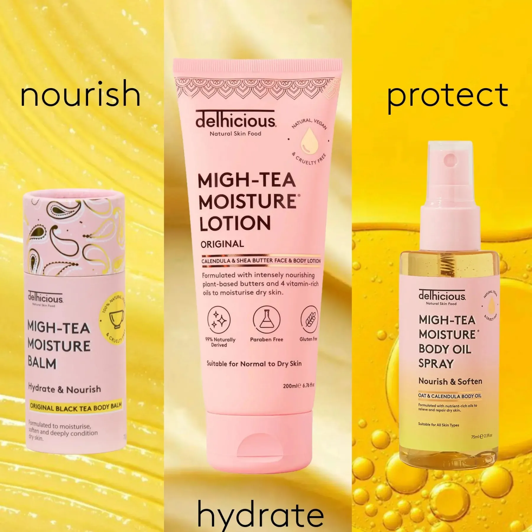 Online Migh-Tea Moisture Face & Body Daily Lotion Körperlotion|Everything Shower