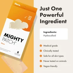 Mighty Patch Nose 10 Patches Vegan Pflege|Hautprobleme