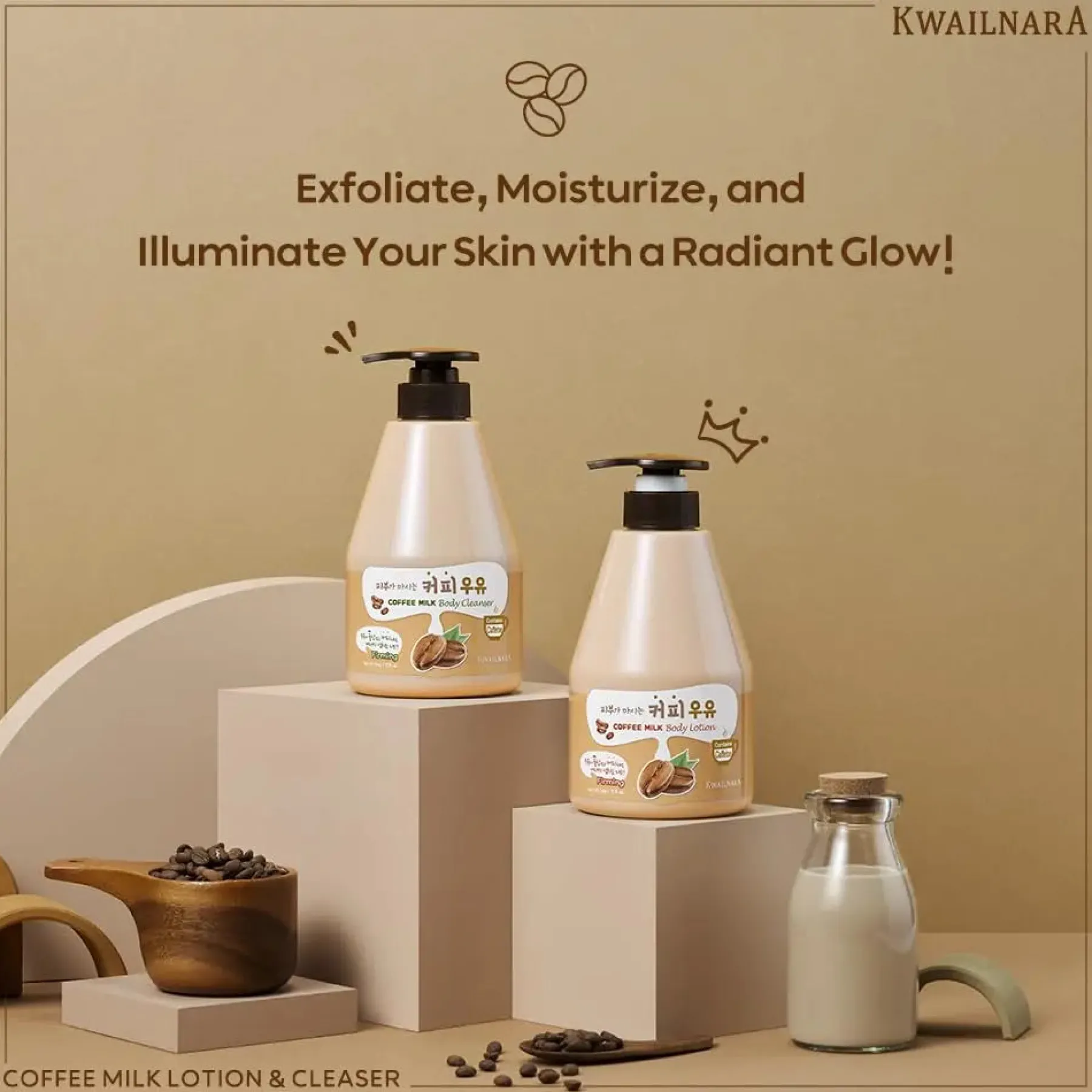 Outlet Milk Body Lotion Coffee Everything Shower|Körperlotion