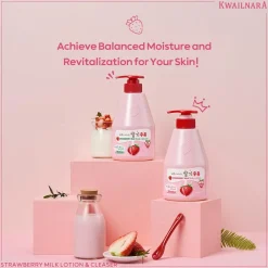 Online Milk Body Lotion Strawberry Everything Shower|Körperlotion