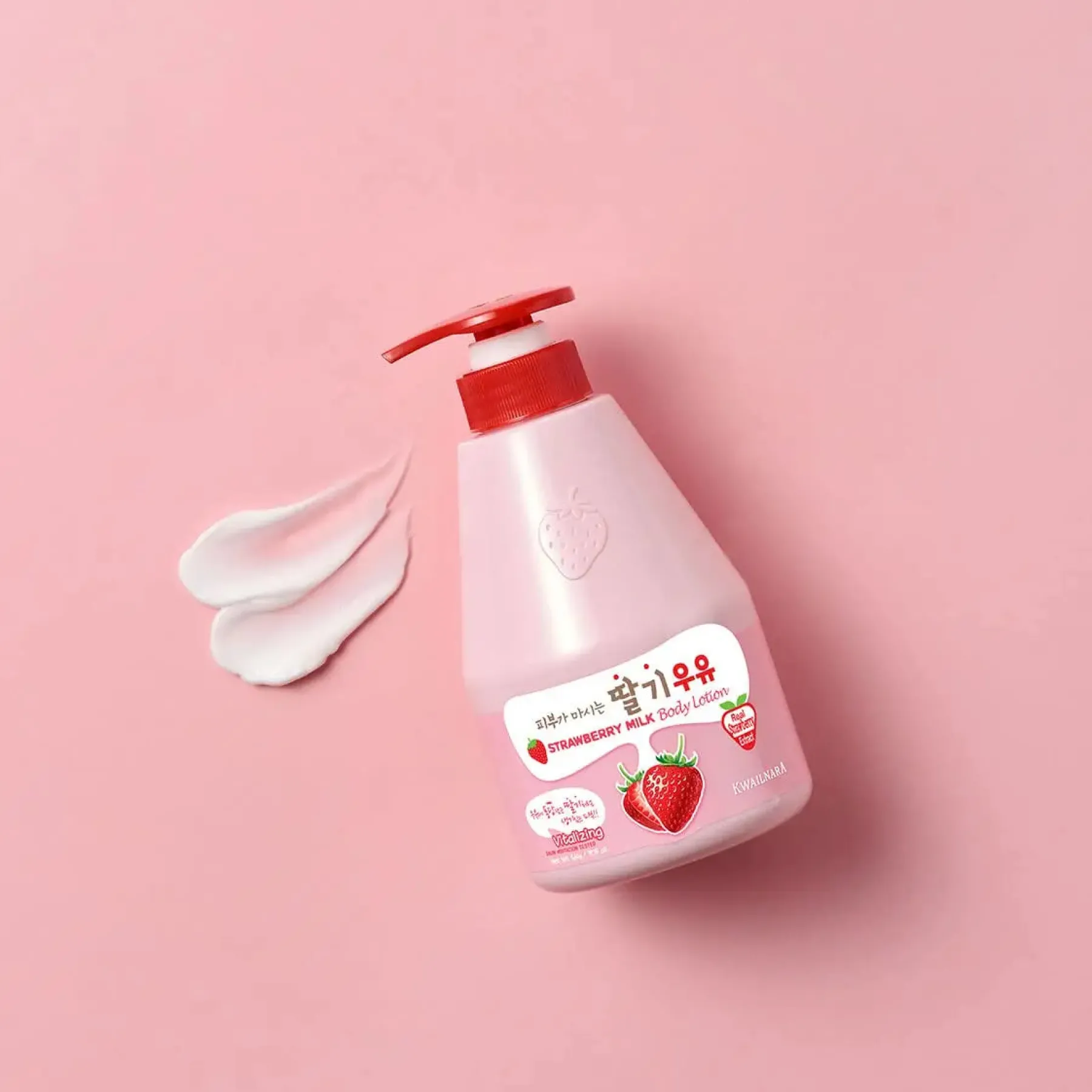 Online Milk Body Lotion Strawberry Everything Shower|Körperlotion