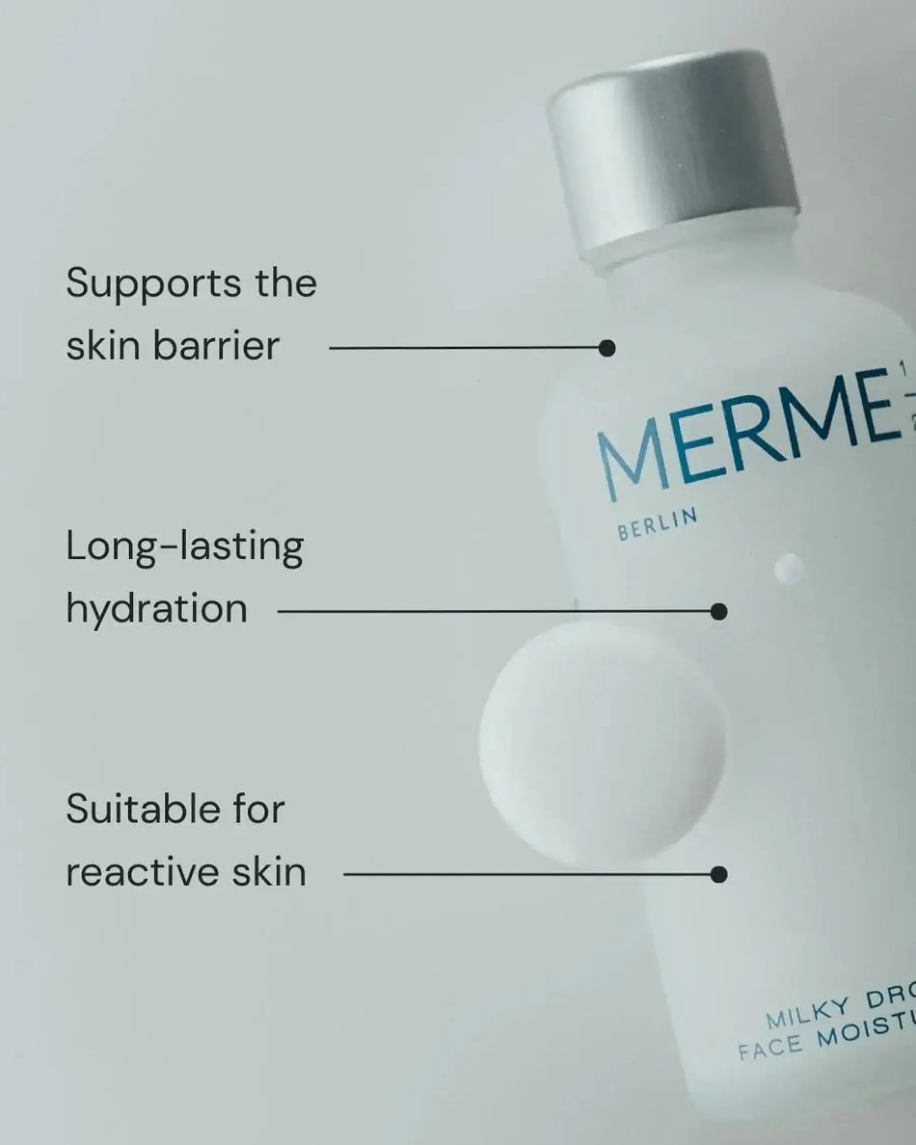 New Milky Drops Face Moisturiser Feuchtigkeitscremes|Hauptzutat