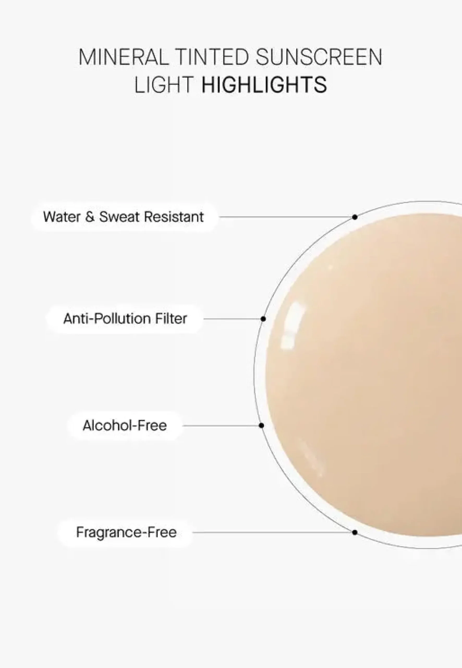 Clearance Mineral Tinted Sunscreen Mineral|Hauptzutat