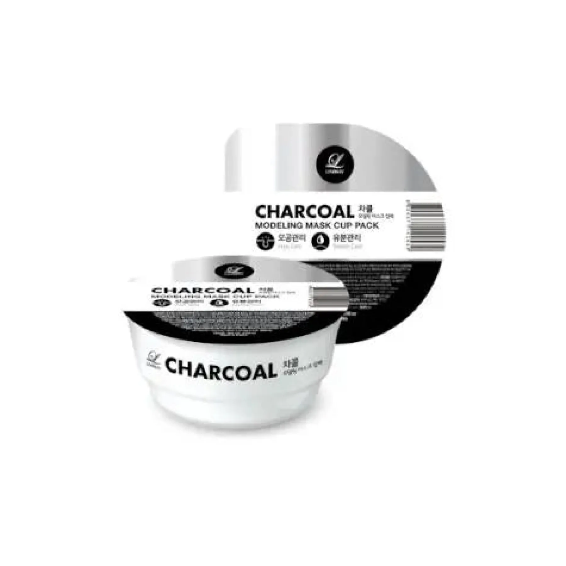 Clearance Modeling Mask Cup Pack Charcoal Vegan Pflege|Gesichtsmasken