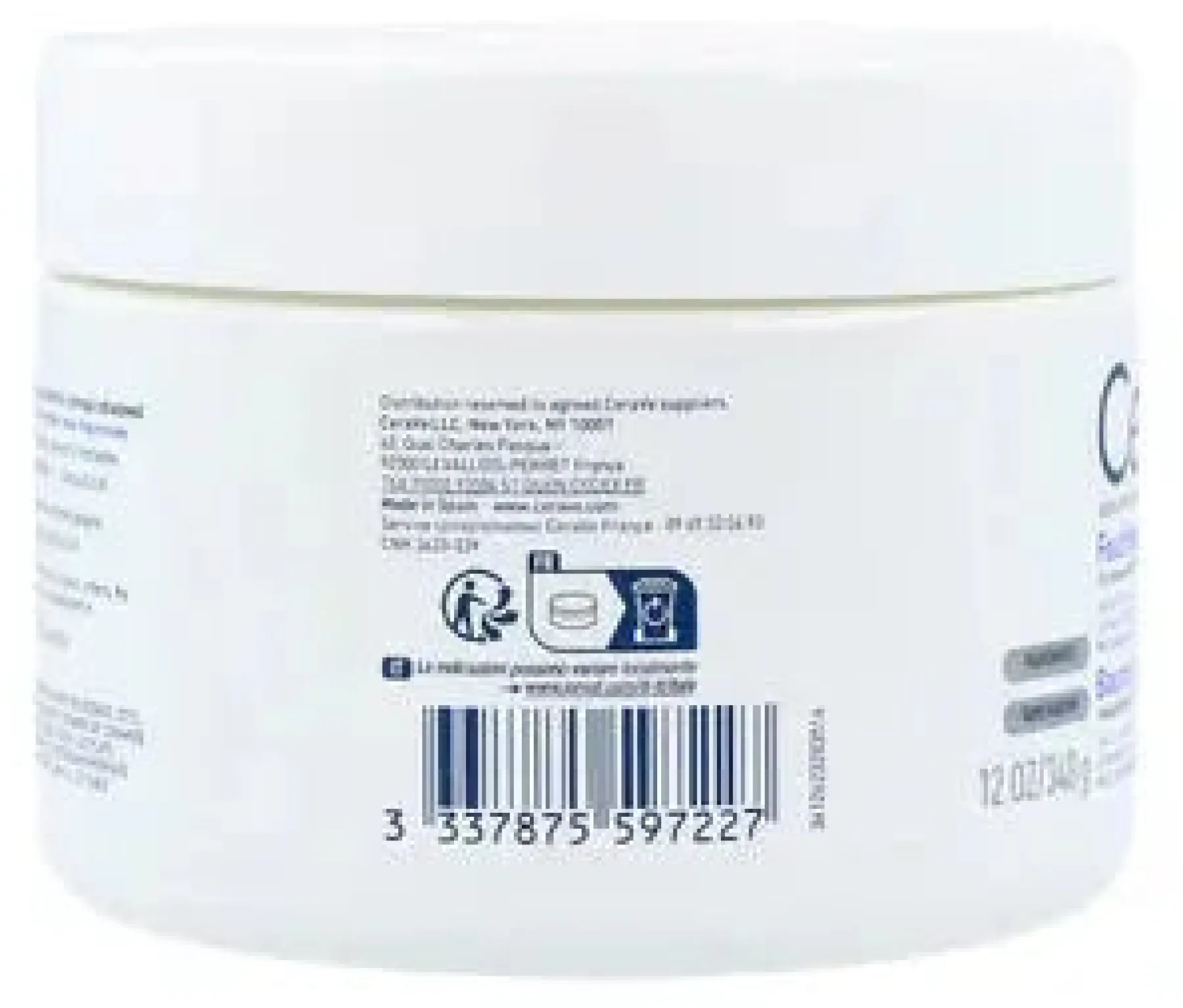 Moisturising Cream 340 gr. Feuchtigkeitscremes|Hauptzutat