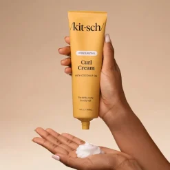 Hot Moisturizing Curl Cream Curly & Coily Styling|Stylingcreme