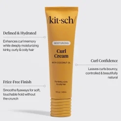 Hot Moisturizing Curl Cream Curly & Coily Styling|Stylingcreme