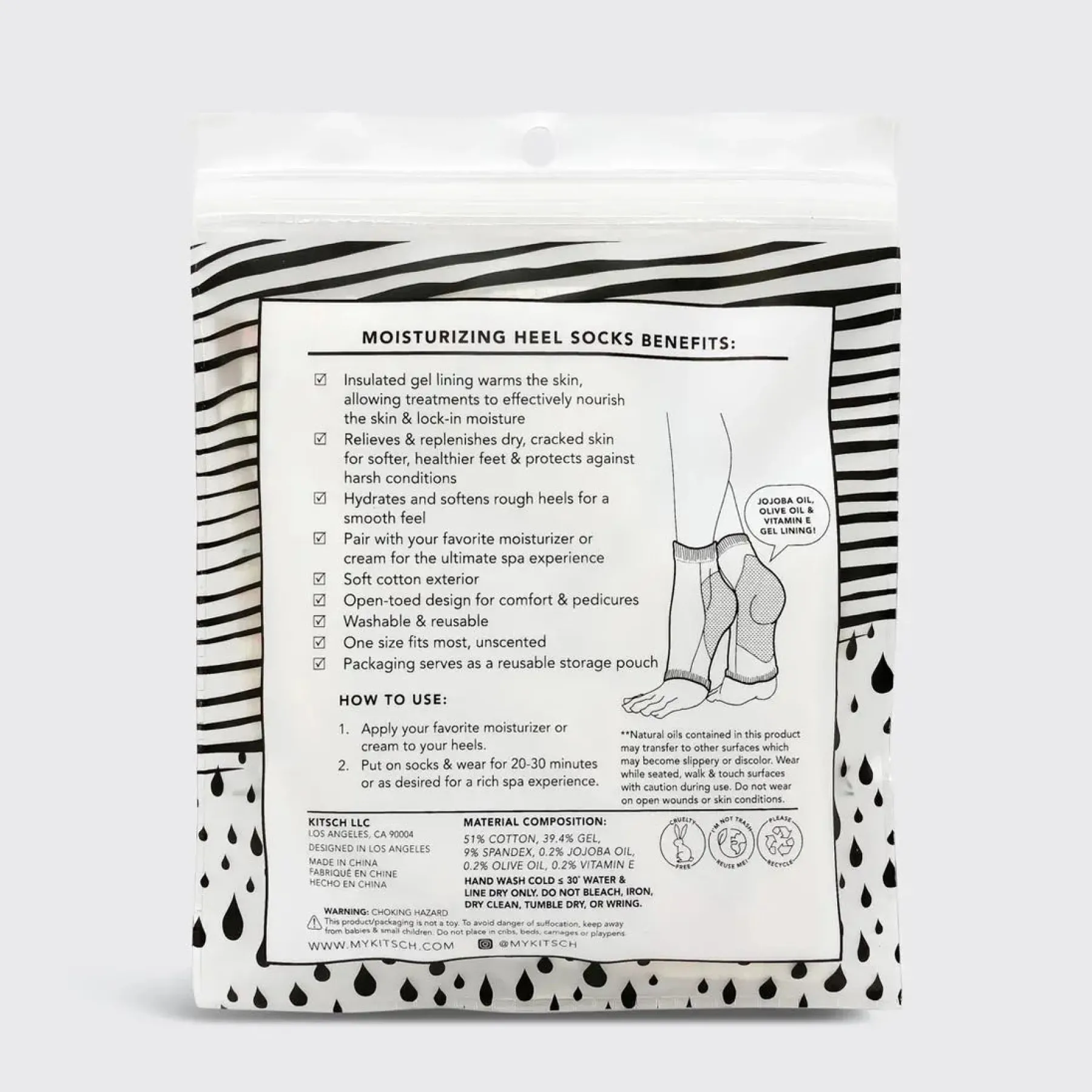 Best Moisturizing Heel Socks Fußpflege