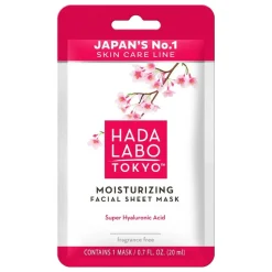 Moisturizing Sheet Mask in Sachet Vegan Pflege|Gesichtsmasken
