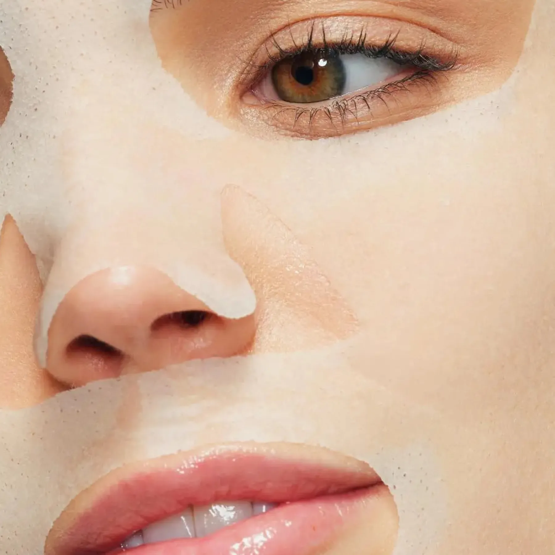 Moisturizing Sheet Mask in Sachet Vegan Pflege|Gesichtsmasken