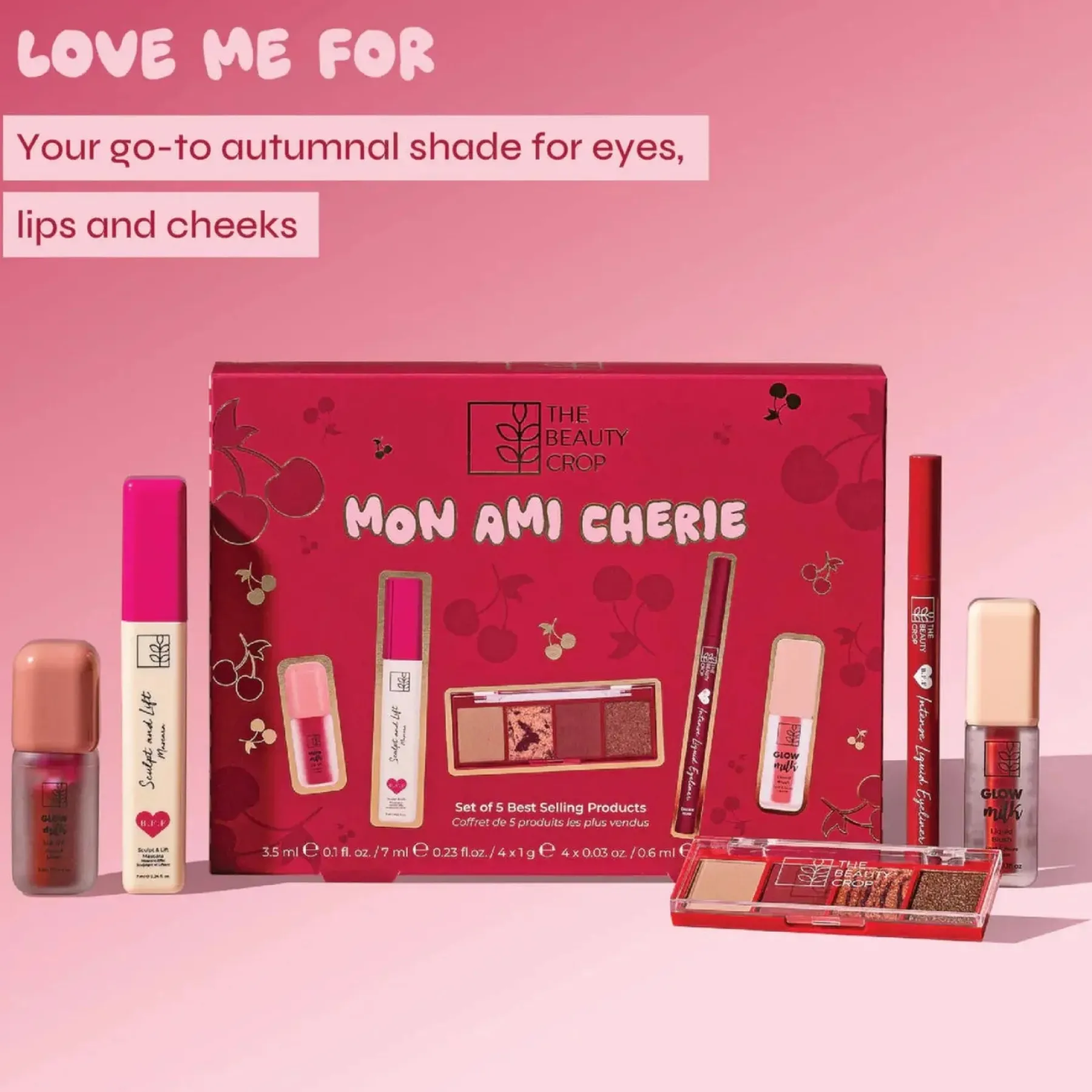 Hot Mon Ami Cherie Set Makeup Sets