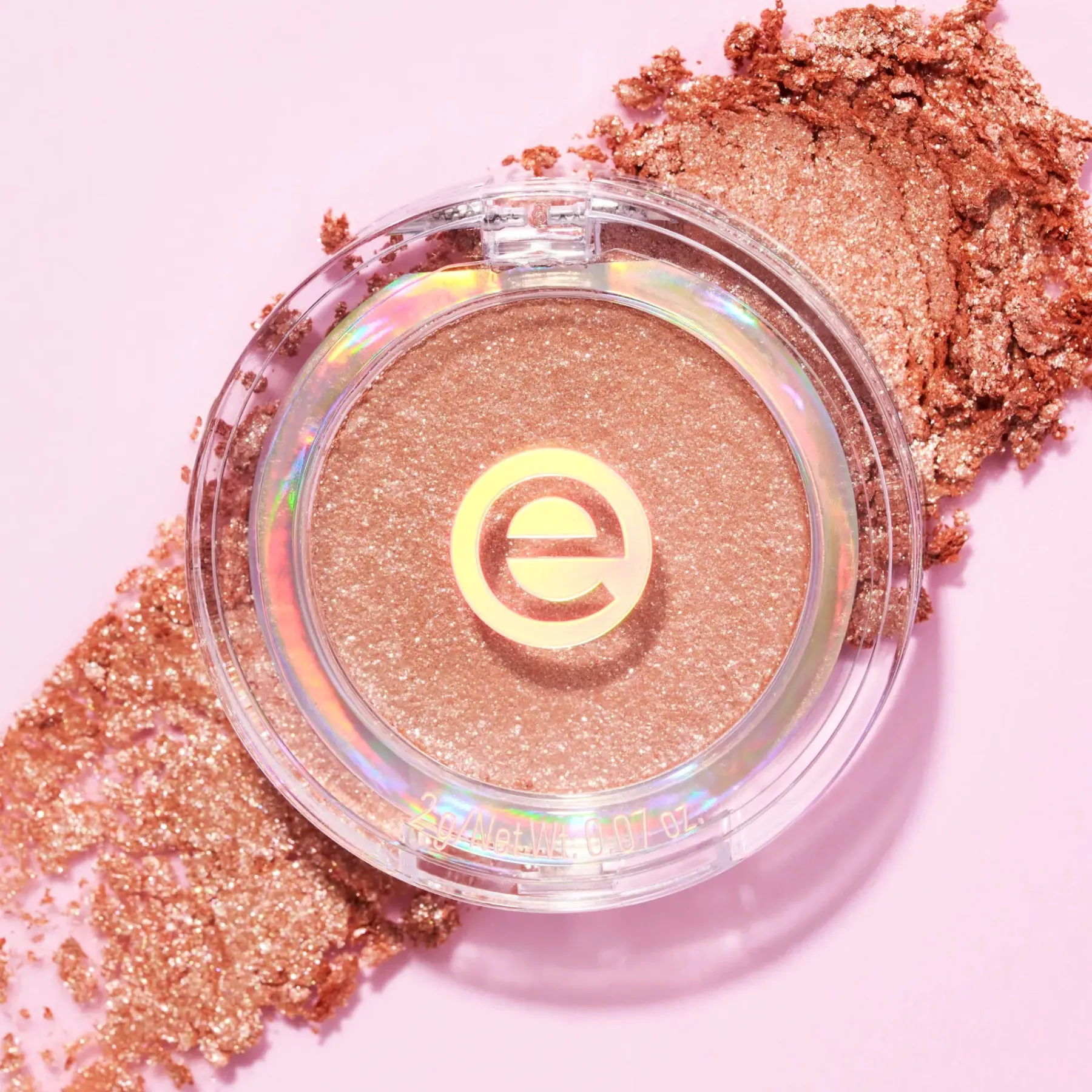 New Mono Eyeshadow Glitter 03 Blushed Stardust Lidschatten|Vegane Lidschatten
