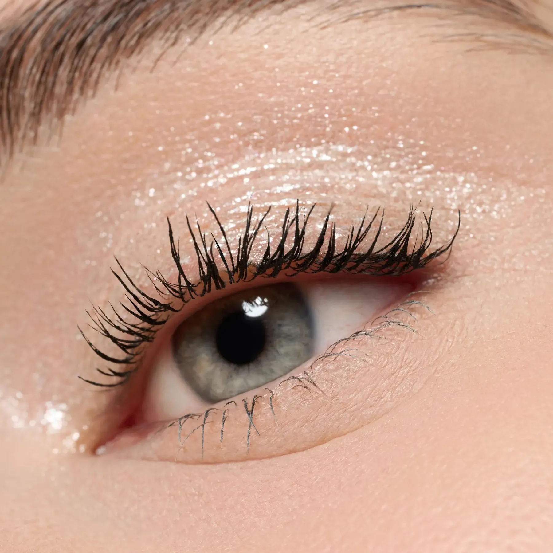 Clearance Mono Eyeshadow Glitter 01 Frosted Shine Lidschatten|Vegane Lidschatten