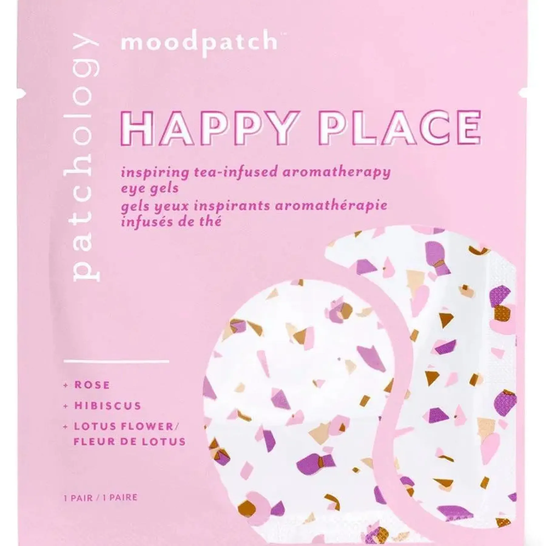 Sale Moodpatch Happy Place Single Gesichtsmasken|Hautprobleme