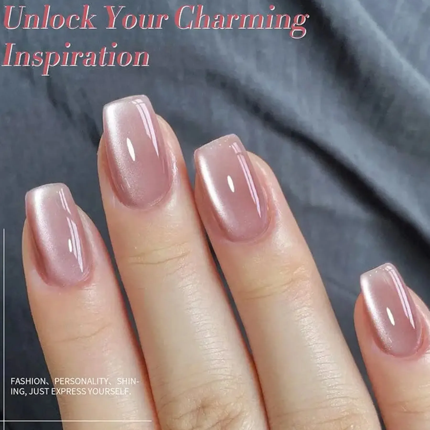 Sale Moonlight Cat Magnetic Gel MY125 Dried Rose Veganer Nagellack|Cat Eye Gellack