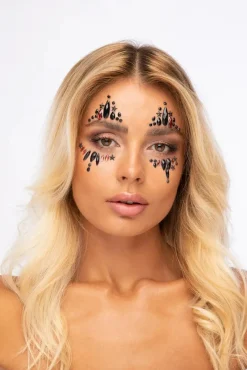 New Moon Terror Halloween Face Jewels Freak Show Face Jewels
