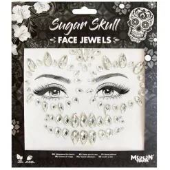 Clearance Moon Terror Halloween Face Jewels Sugar Skull Face Jewels