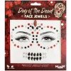 Best Moon Terror Halloween Face Jewels Day of the Dead Face Jewels