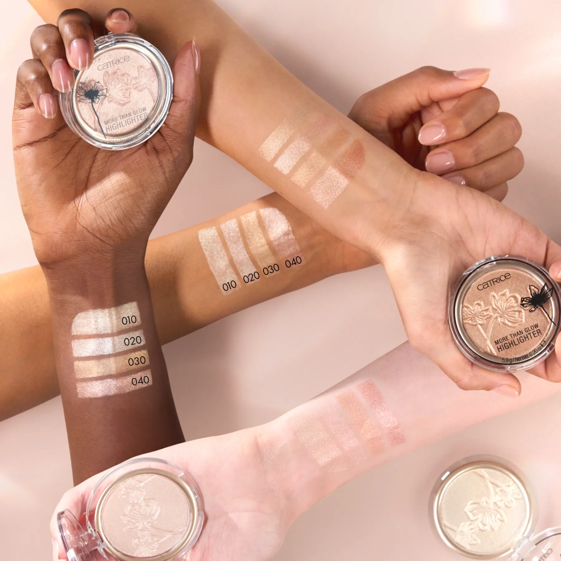 Discount More Than Glow Highlighter 020 Supreme Rose Beam Highlighter|Vegan Highlighter