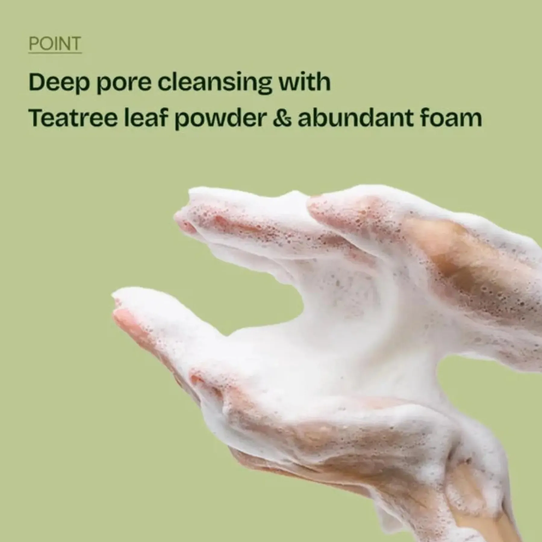 Discount Mugwort Zero Film Cleansing Foam Hauptzutat|Reinigungsmittel