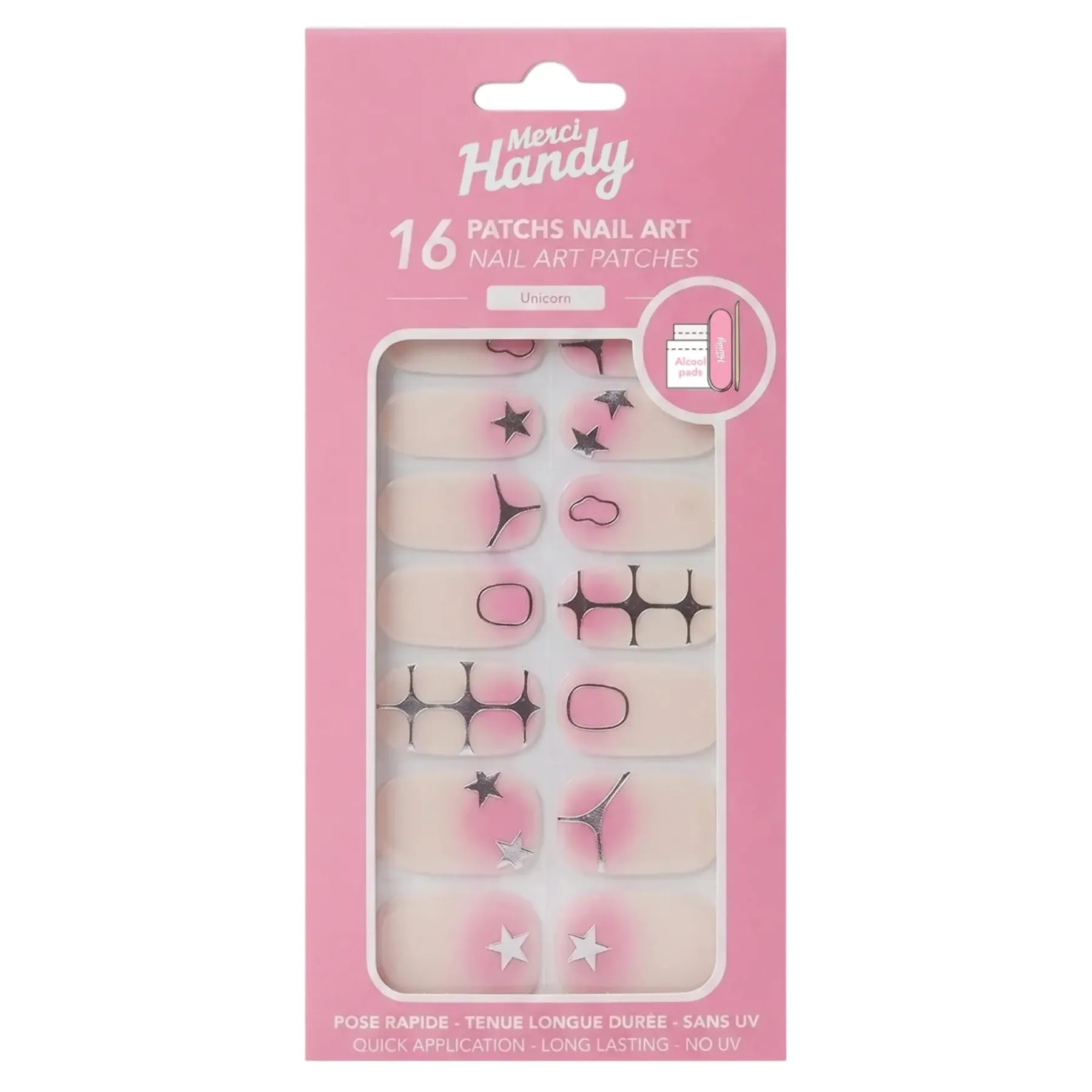 Discount Nail Art Patches Unicorn 3. Nail Wraps