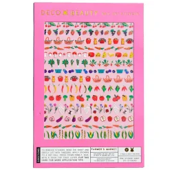 Best Nail Art Stickers Farmer's Market Veganer Nagellack|Nagelkunst