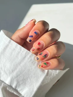 Best Nail Art Stickers Farmer's Market Veganer Nagellack|Nagelkunst