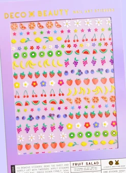 Sale Nail Art Stickers Fruit Salad Veganer Nagellack|Nagelkunst