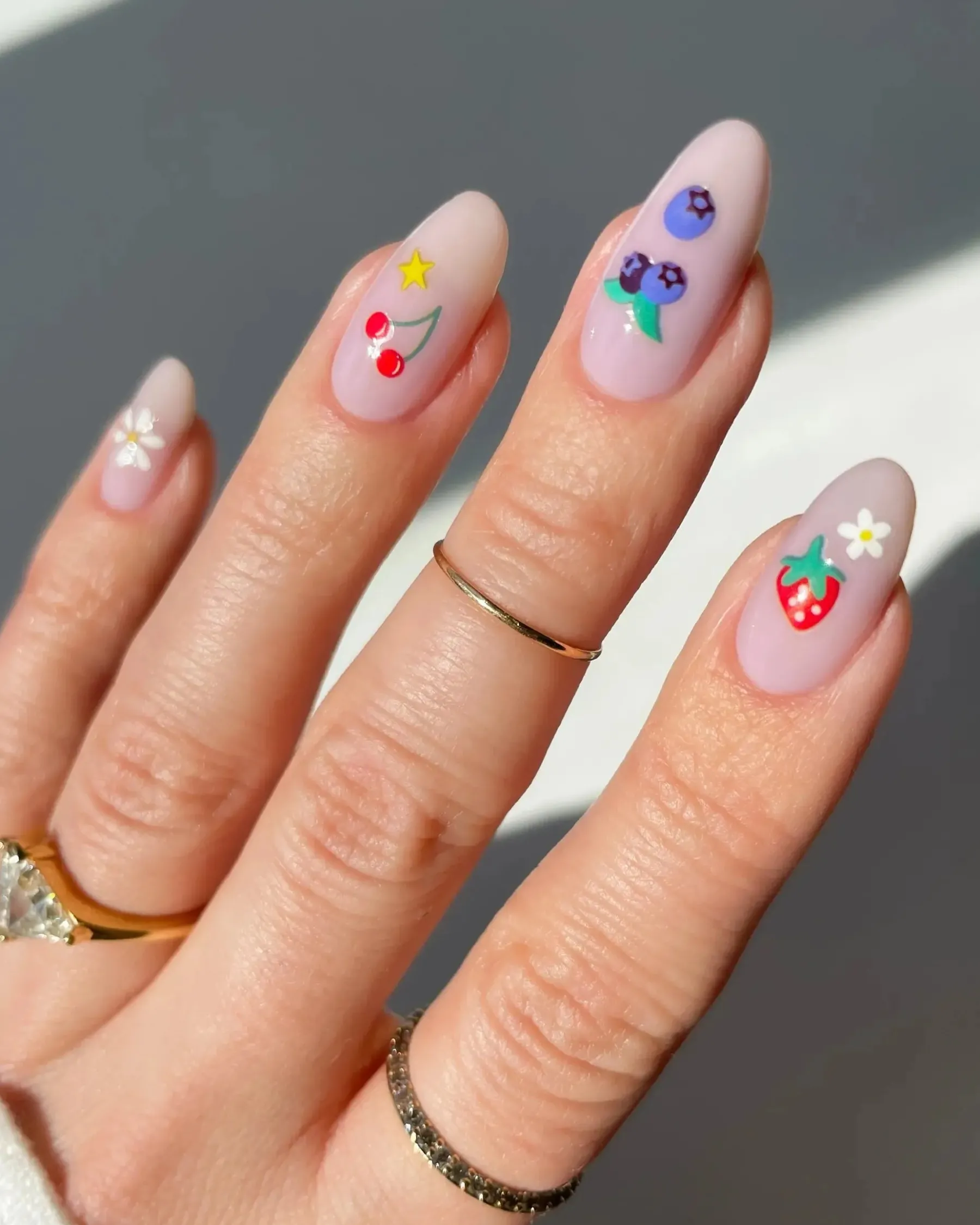 Sale Nail Art Stickers Fruit Salad Veganer Nagellack|Nagelkunst