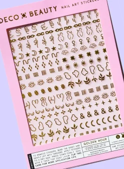Discount Nail Art Stickers Golden Hour Veganer Nagellack|Nagelkunst