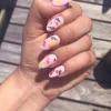 Nail Art Stickers Pink Pony Veganer Nagellack|Nagelkunst