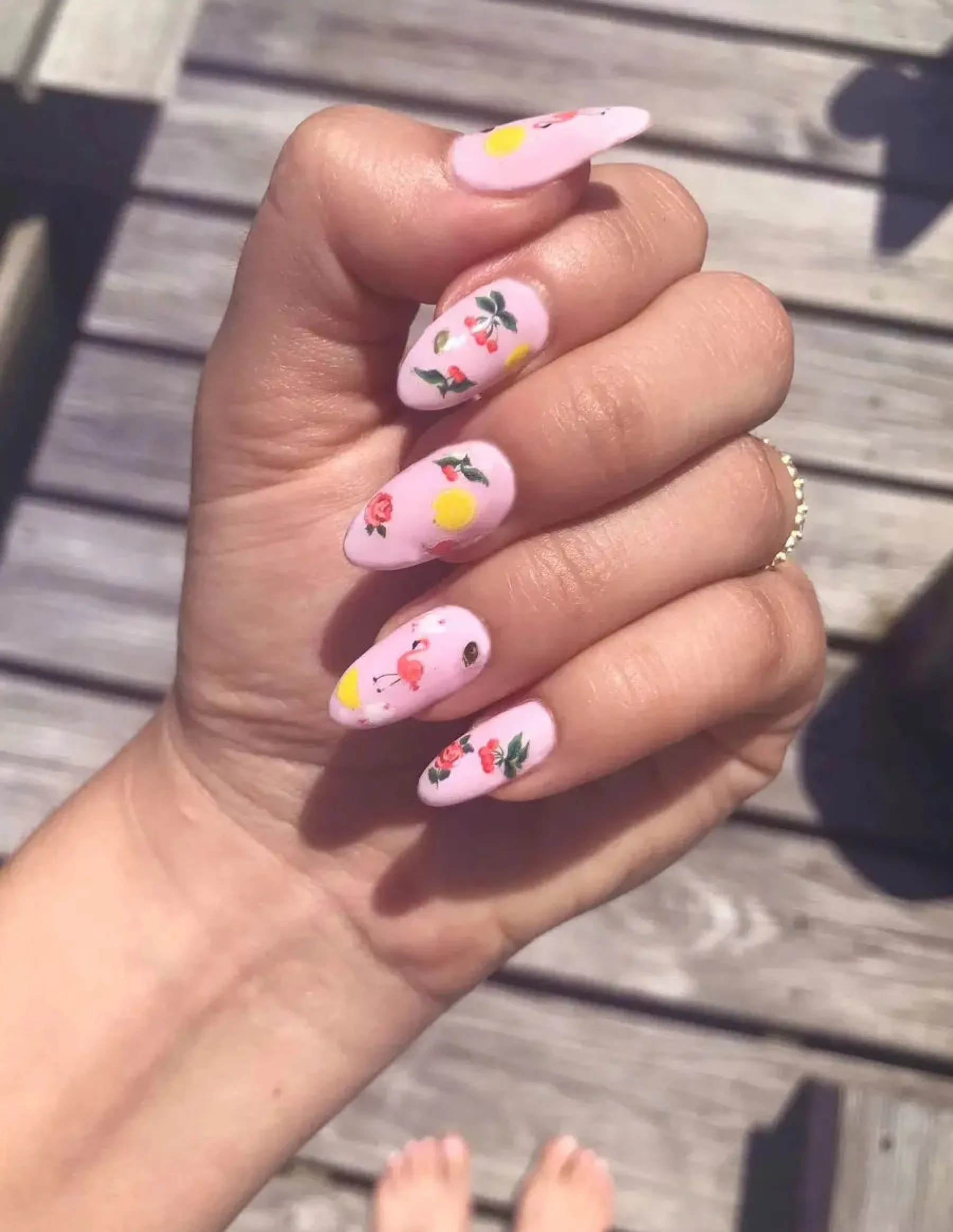 Nail Art Stickers Pink Pony Veganer Nagellack|Nagelkunst