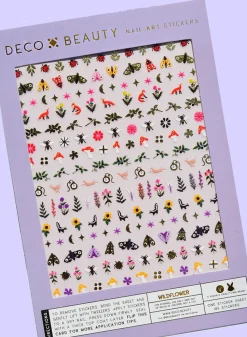 Sale Nail Art Stickers Wildflower Veganer Nagellack|Nagelkunst