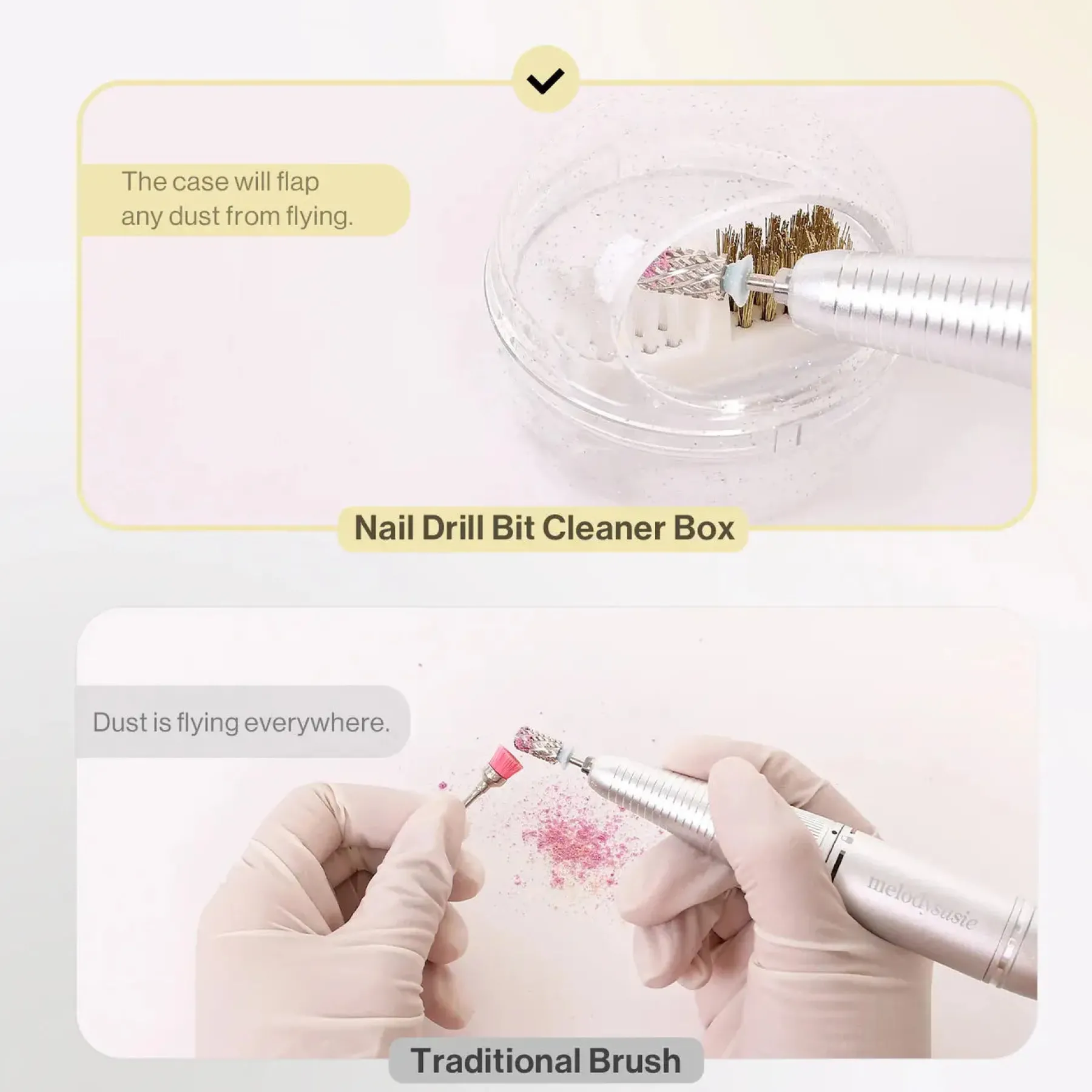 Best Nail Drill Bits Cleaner Box 1. Nagels Voorbereiden|1. Nagels Voorbereiden