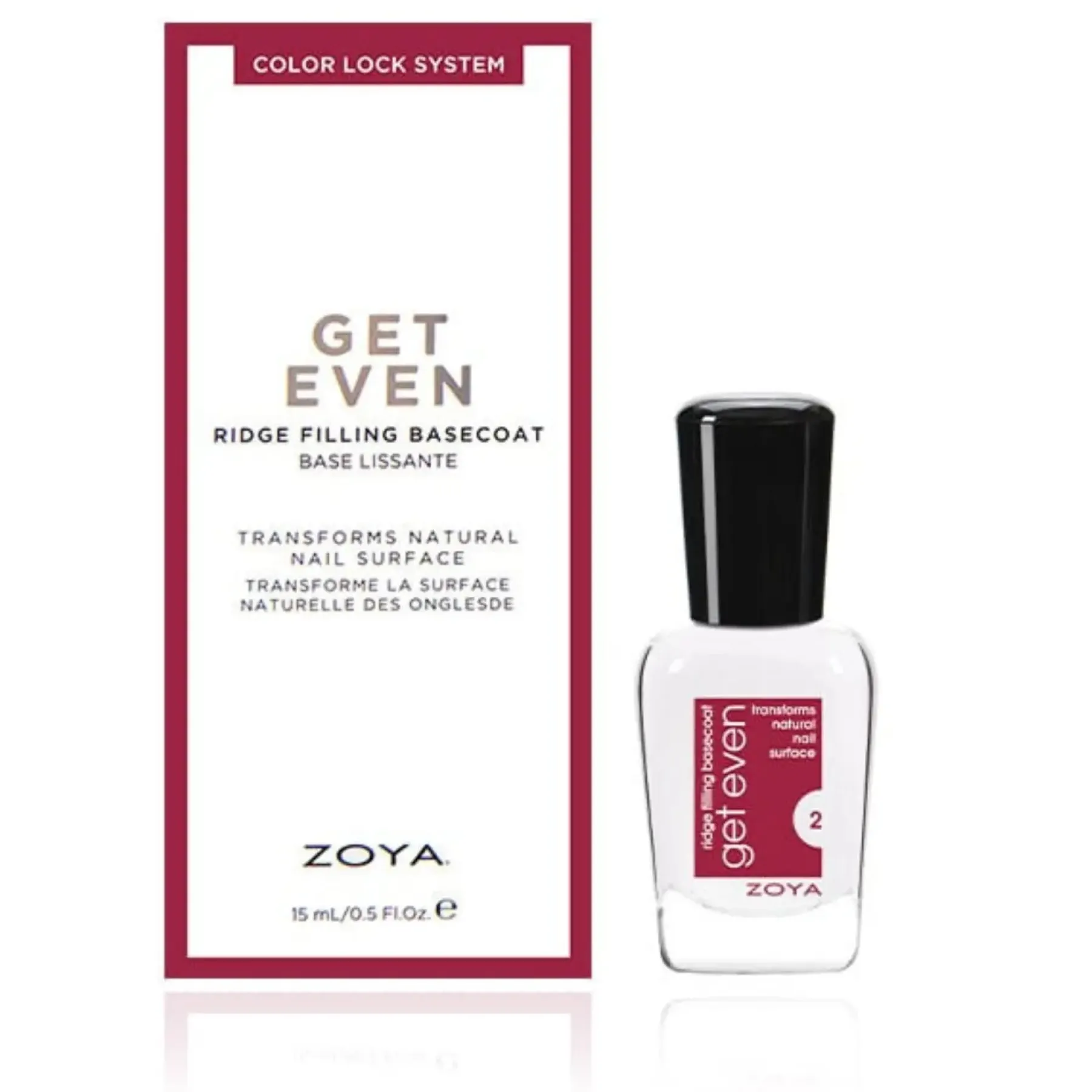Outlet Nail Polish Get Even Ridge Filling Base Coat Nagellack Basis- Und Decklacke|2. Base Coats