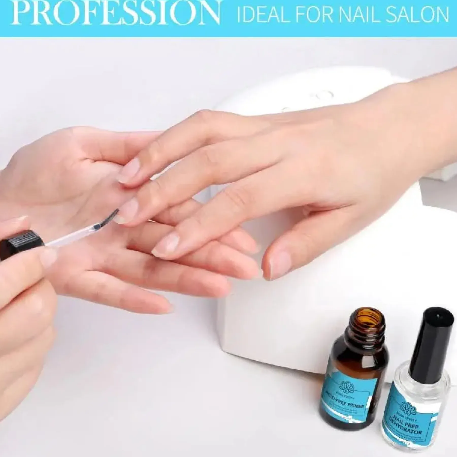 Discount Nail Primer Veganer Nagellack|2. Ontvetten & Hechting