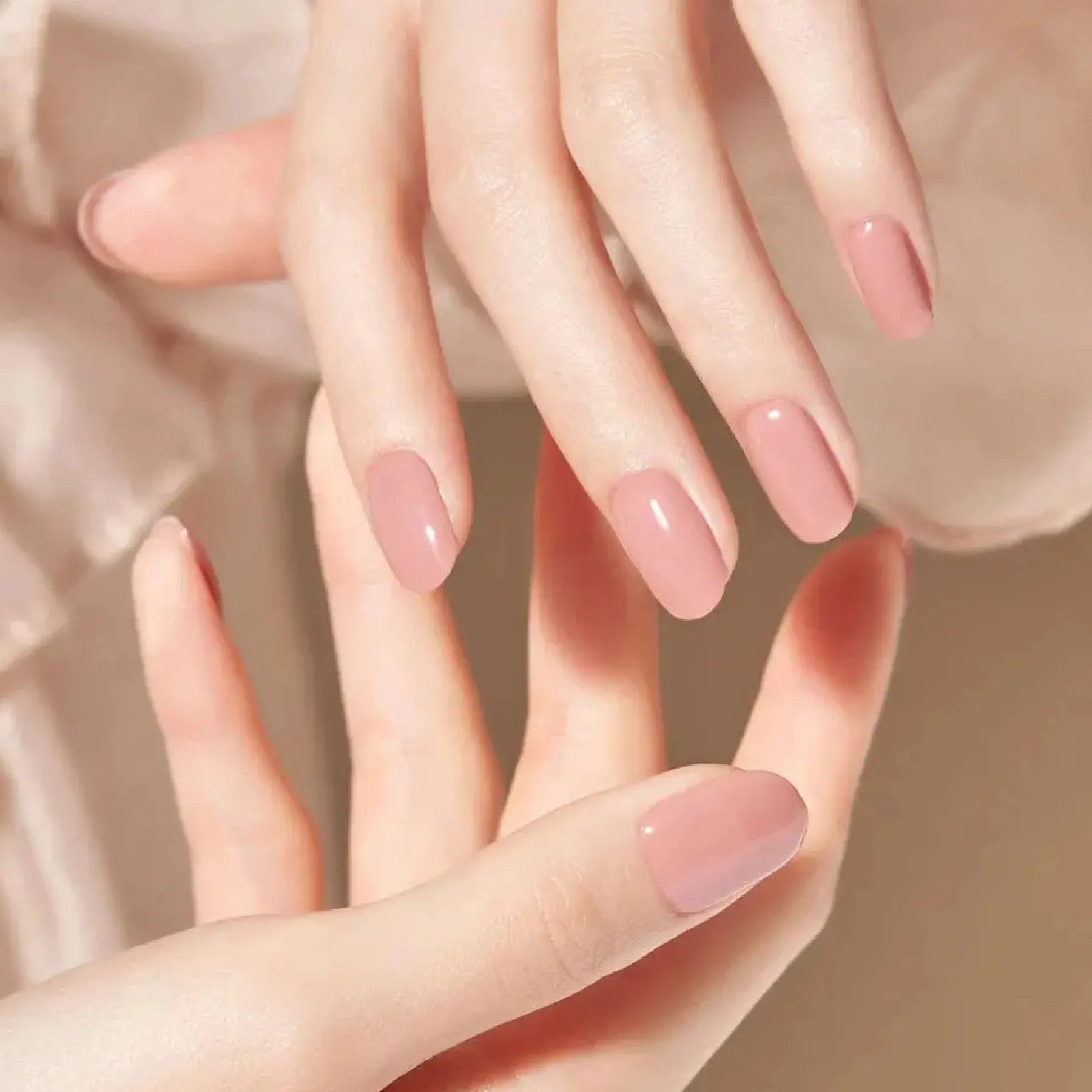 Clearance Nail Strips Ash Pink 3. Nail Wraps