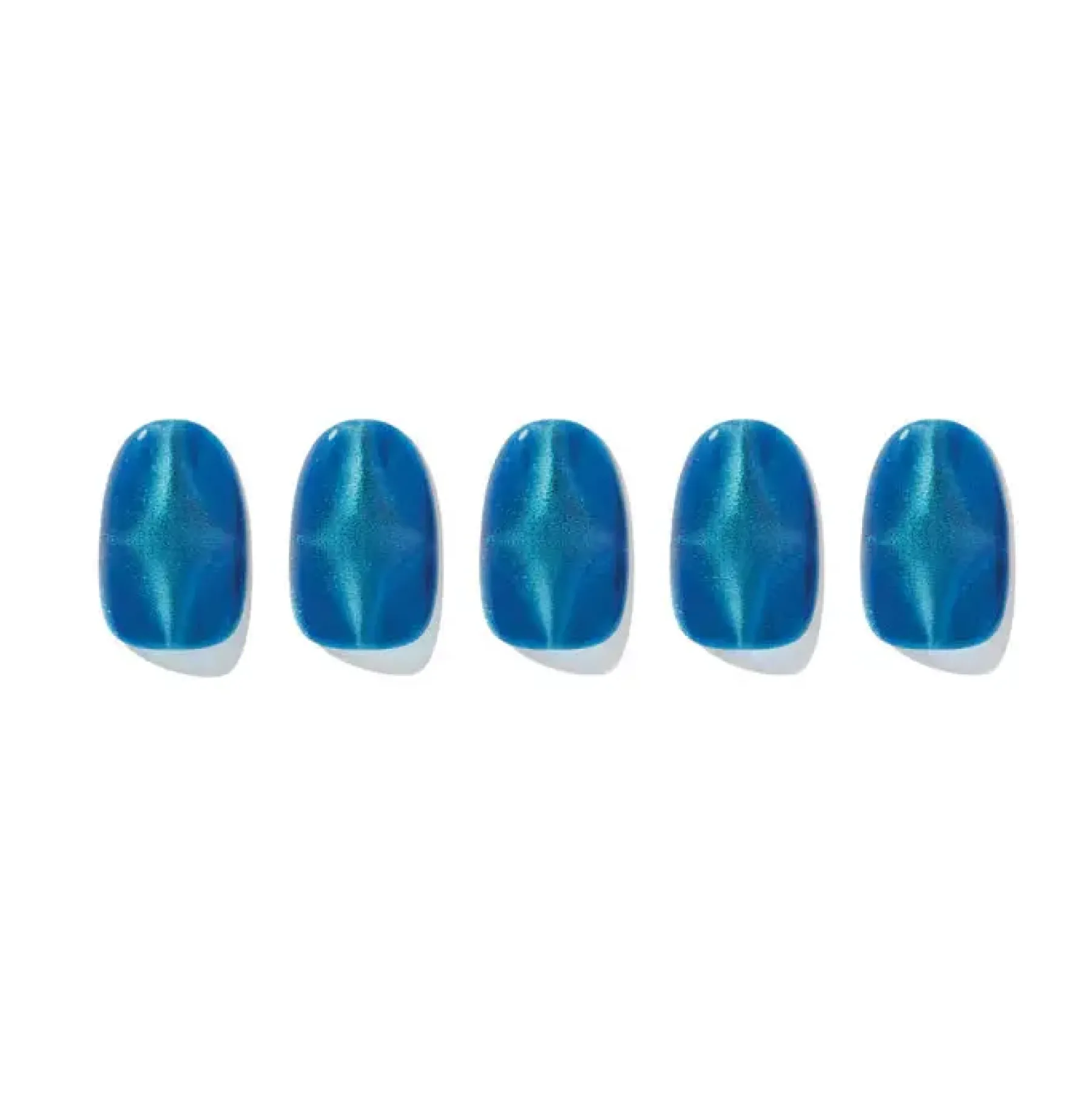 New Nail Strips Blue Hole Magnet 3. Nail Wraps