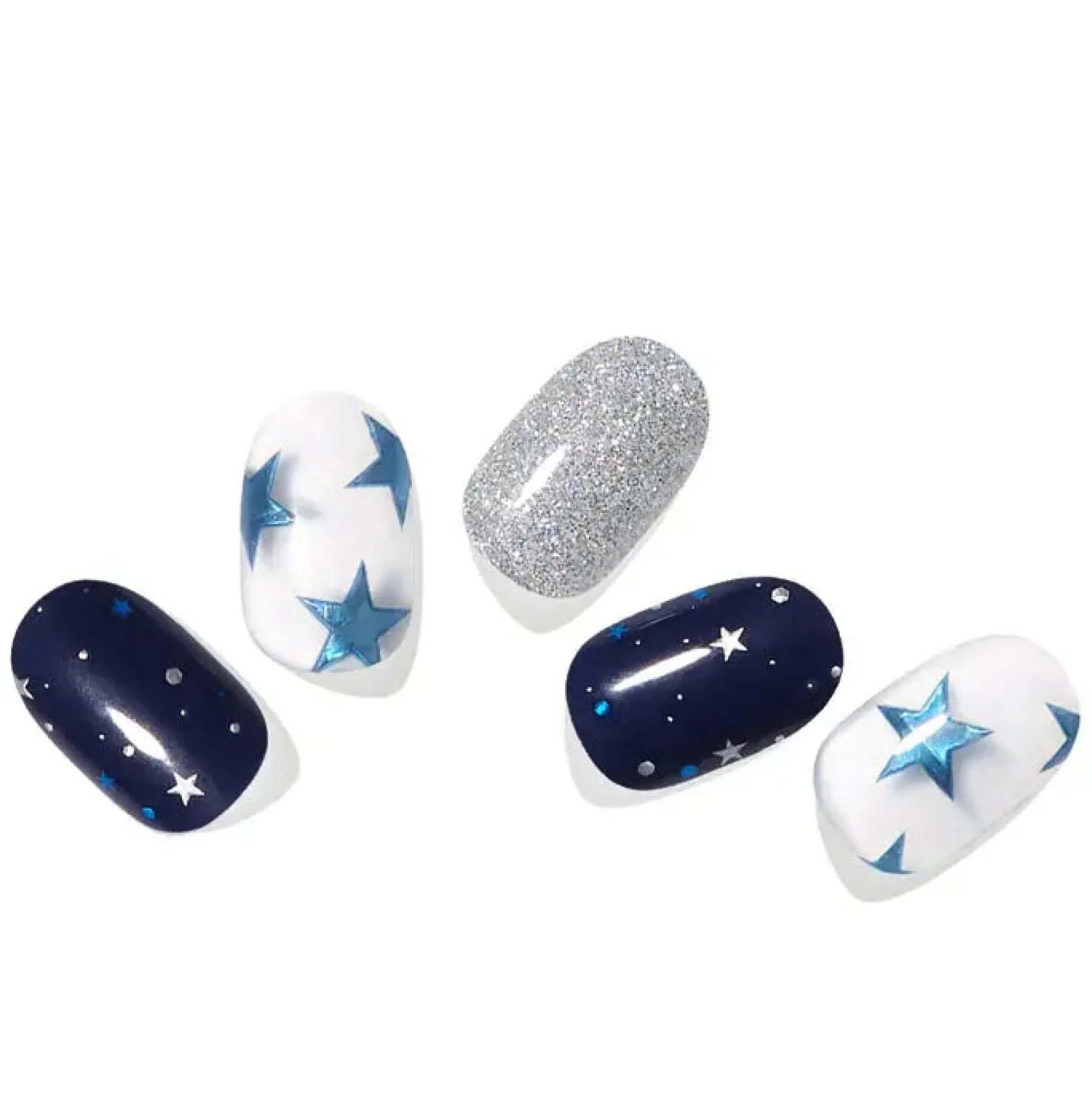 Best Nail Strips Starry Night 3. Nail Wraps