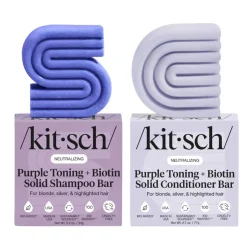 Outlet Neutralizing Purple Toning Shampoo & Conditioner Bar Set Haarpflege-Routinen & Sets|Shampoo
