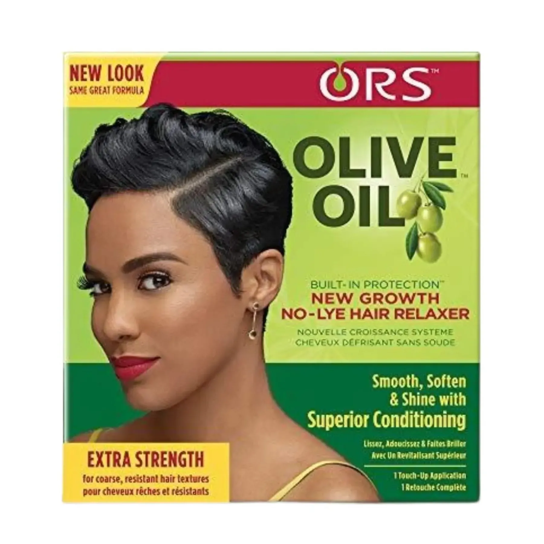 New New Growth Relaxer Kit Super Haarprobleem