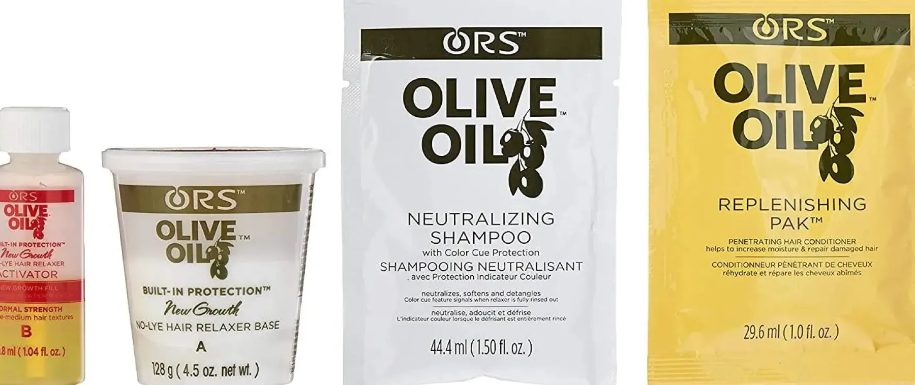 New New Growth Relaxer Kit Super Haarprobleem